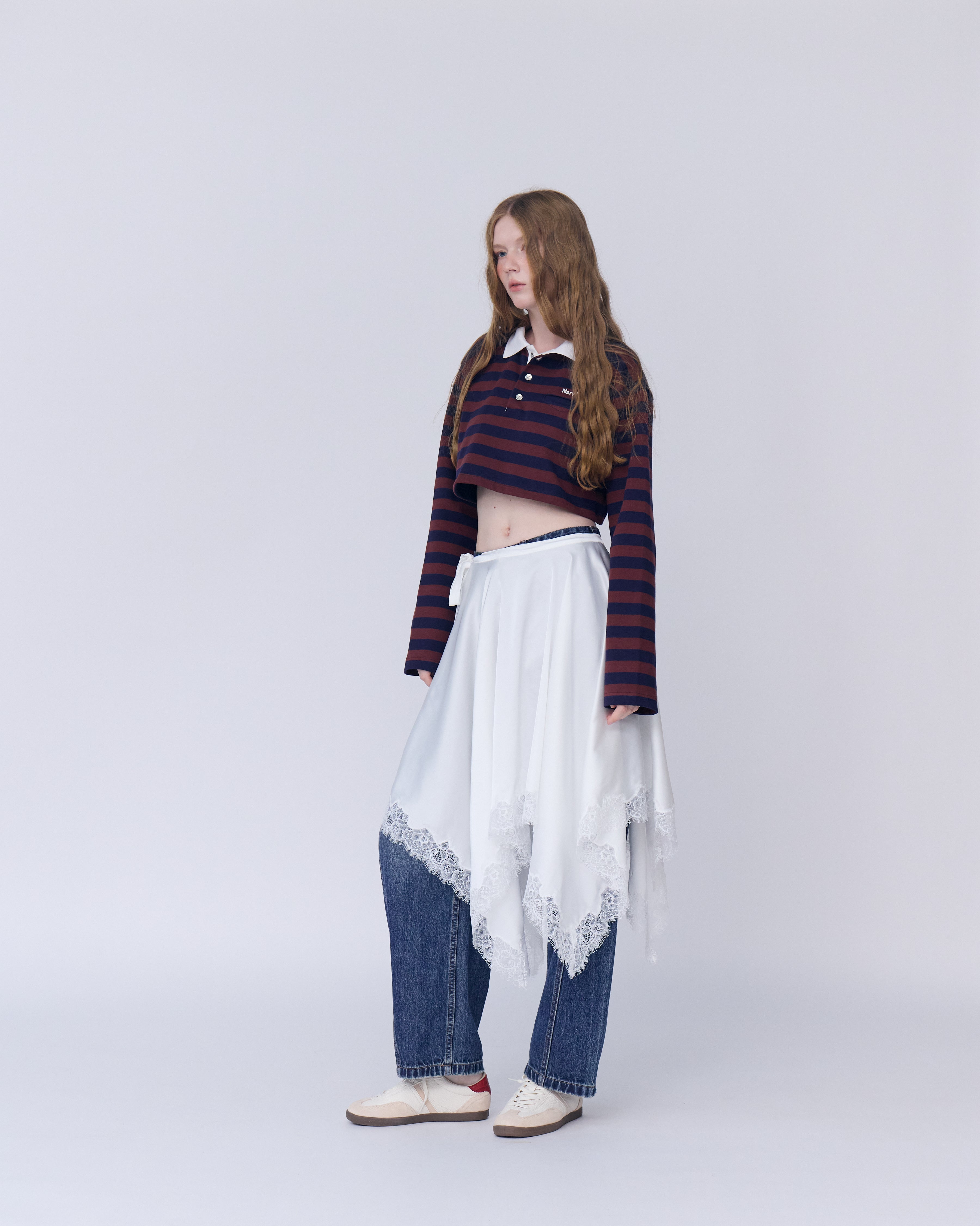 replay stripe polo