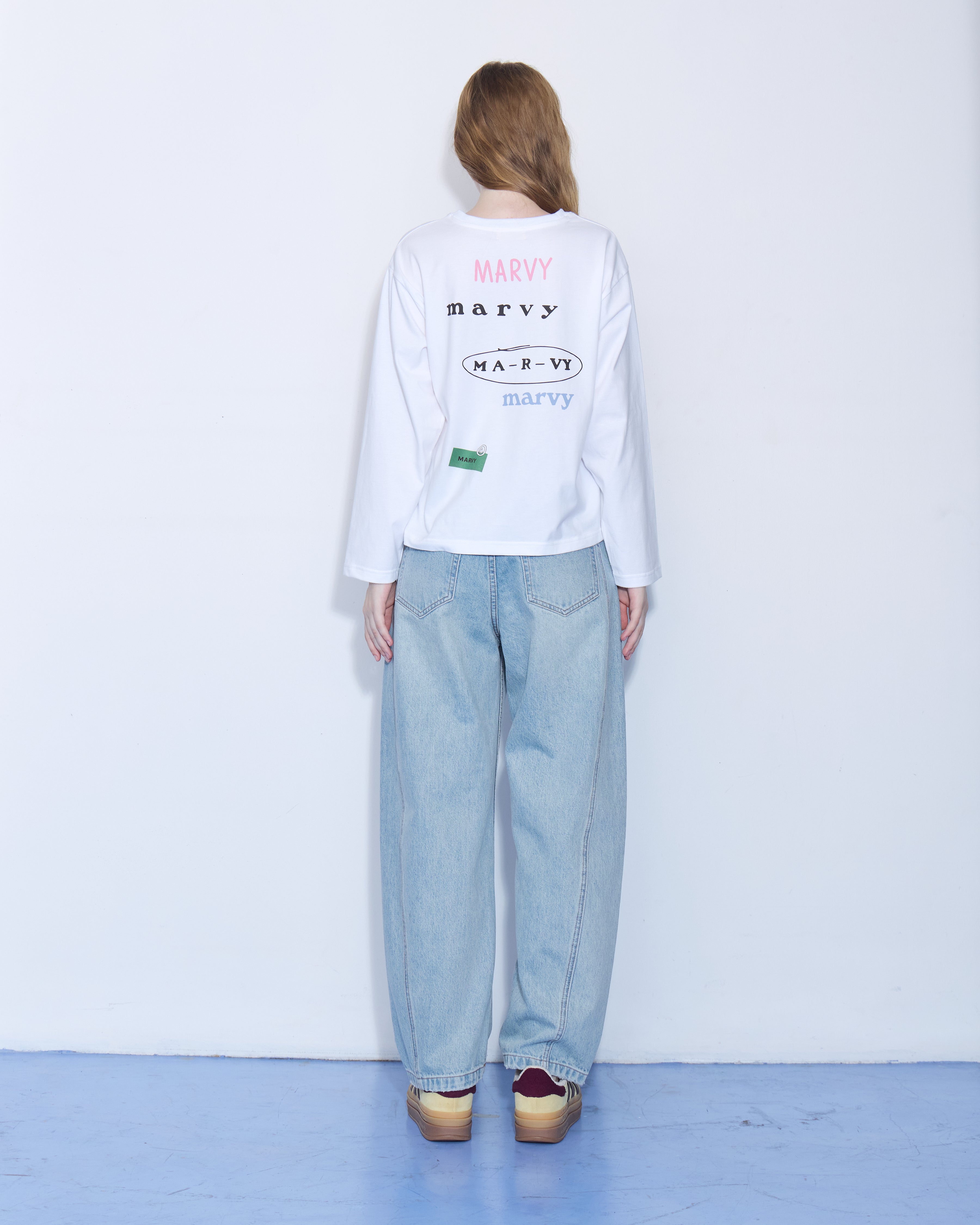 Marvy Graphic Back Ls Tee