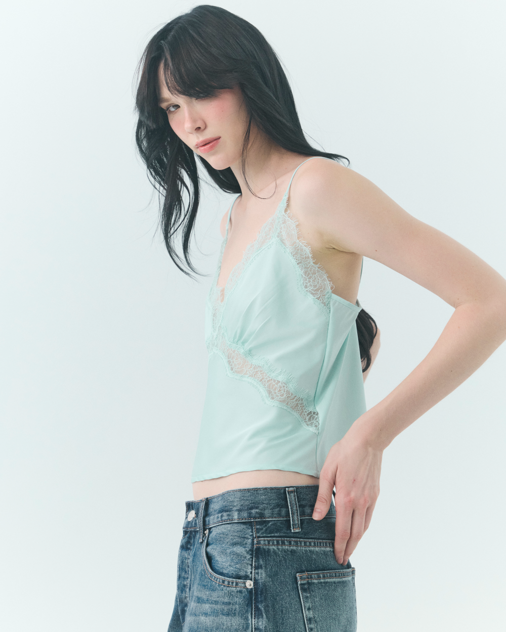 Satin Lace Camisole