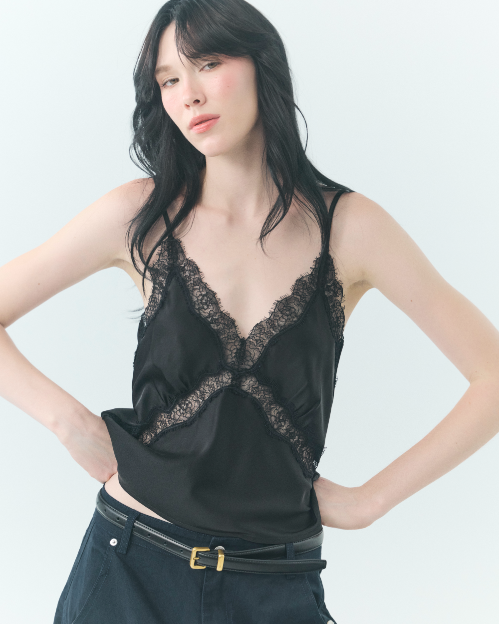 Satin Lace Camisole