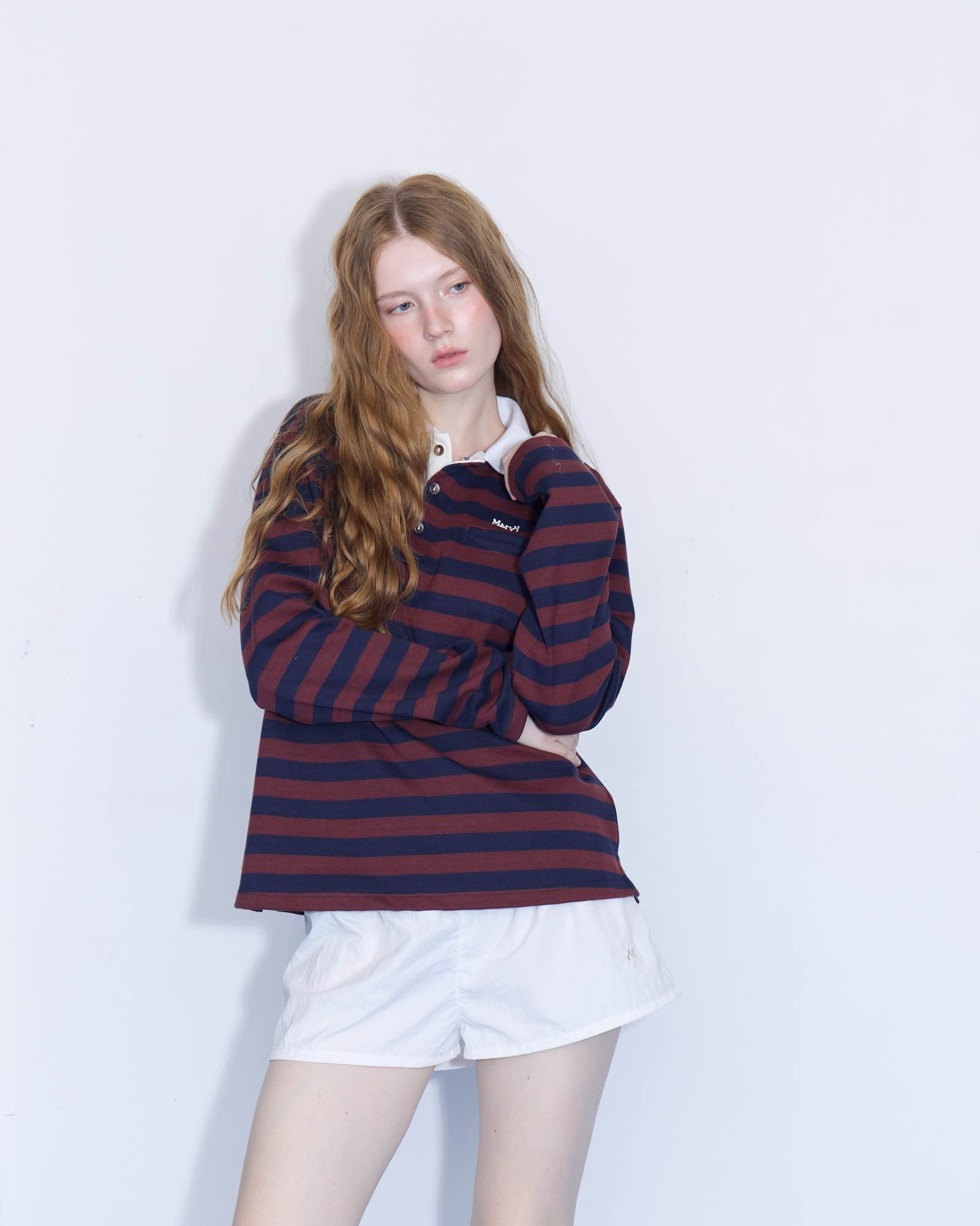 replay stripe polo