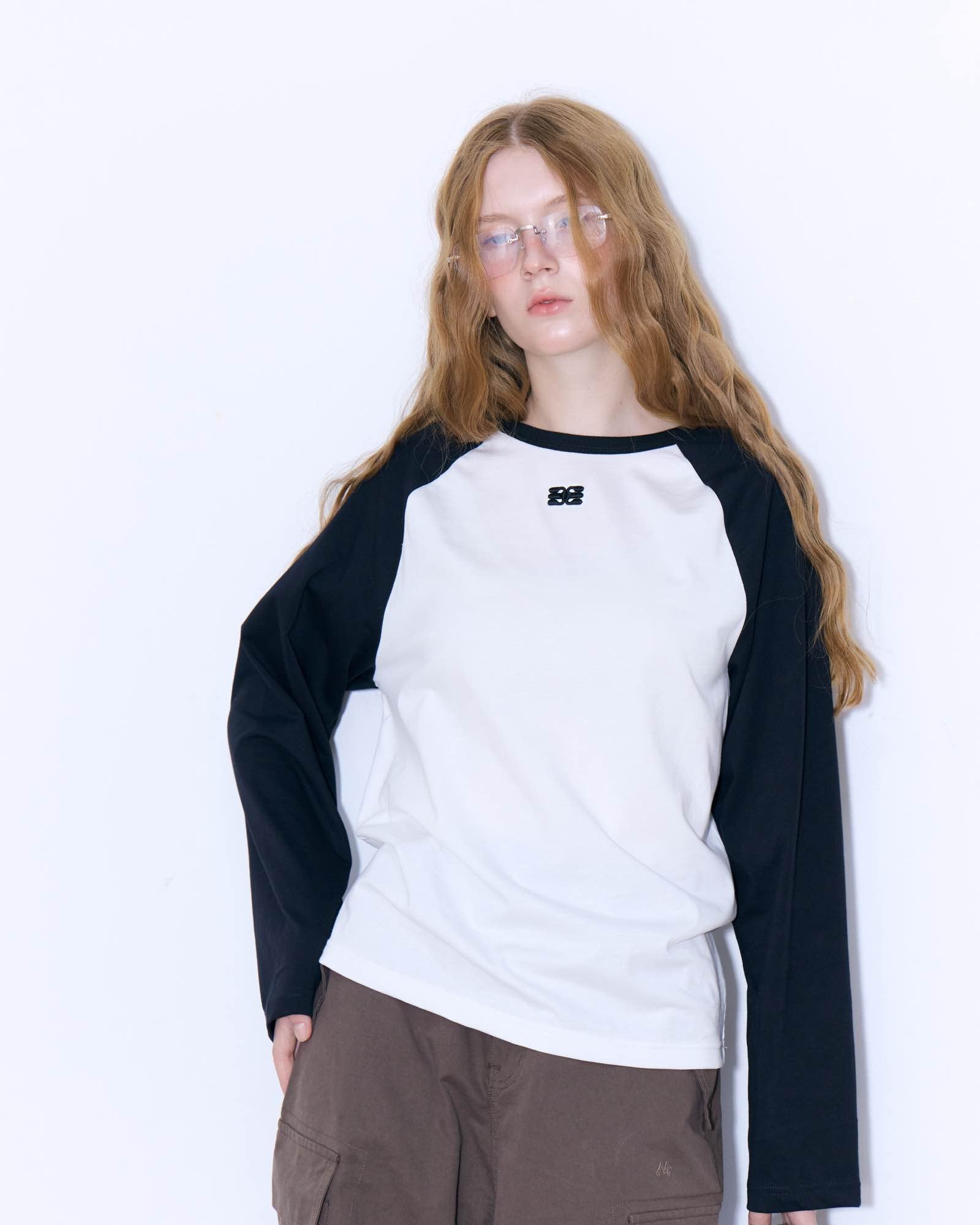 Marvy 3D Logo Raglan Tee