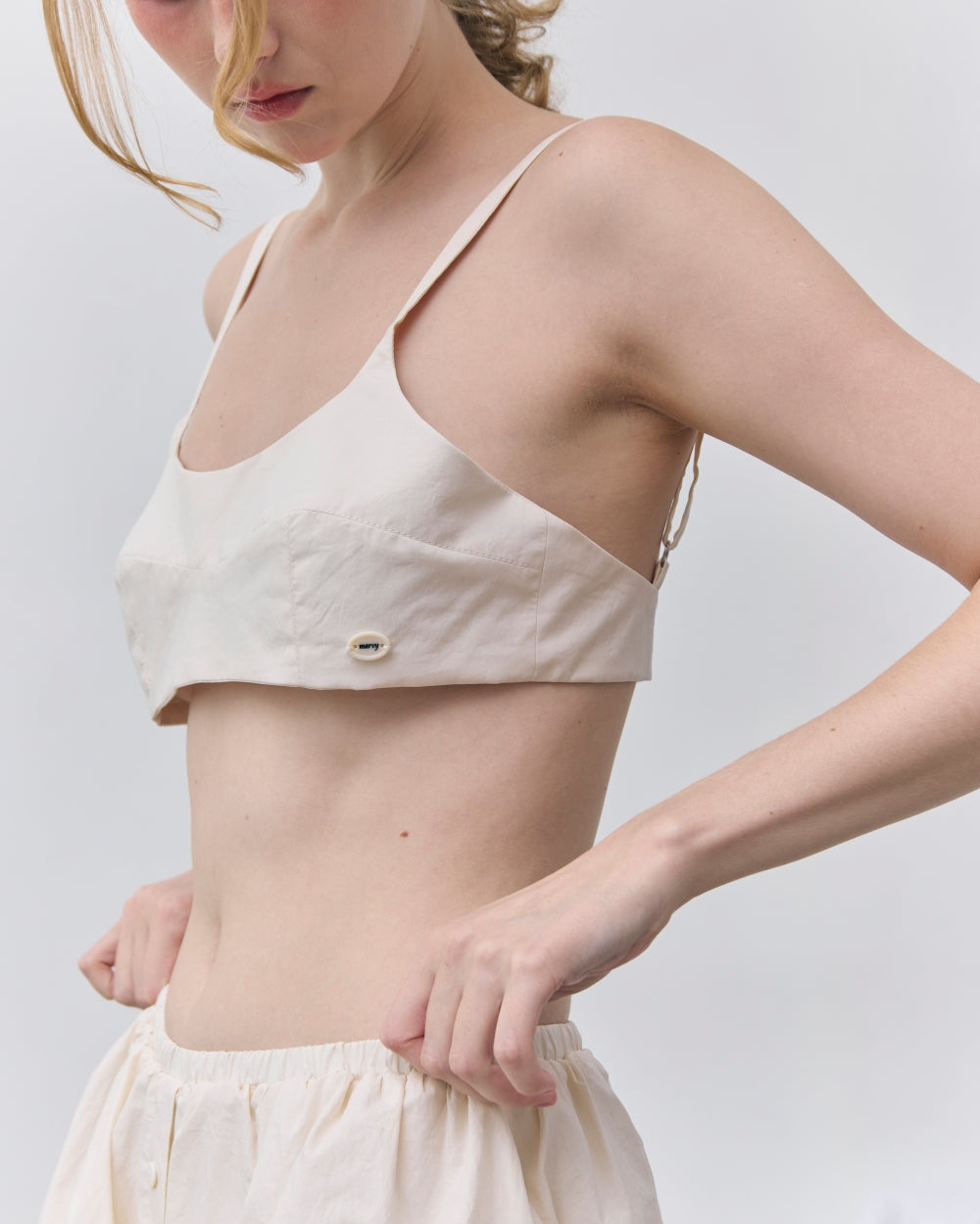 layered curve bustier