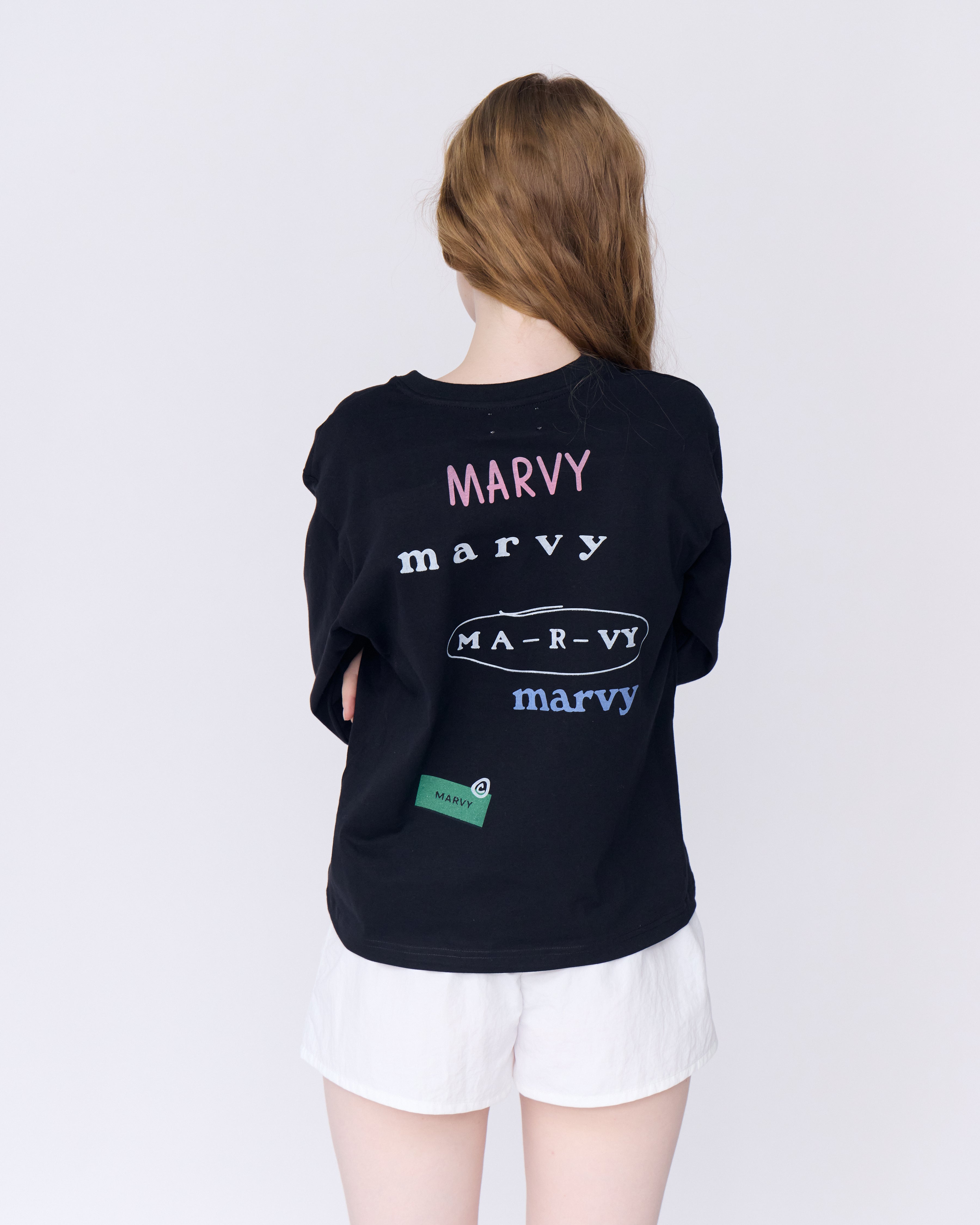 Marvy Graphic Back Ls Tee