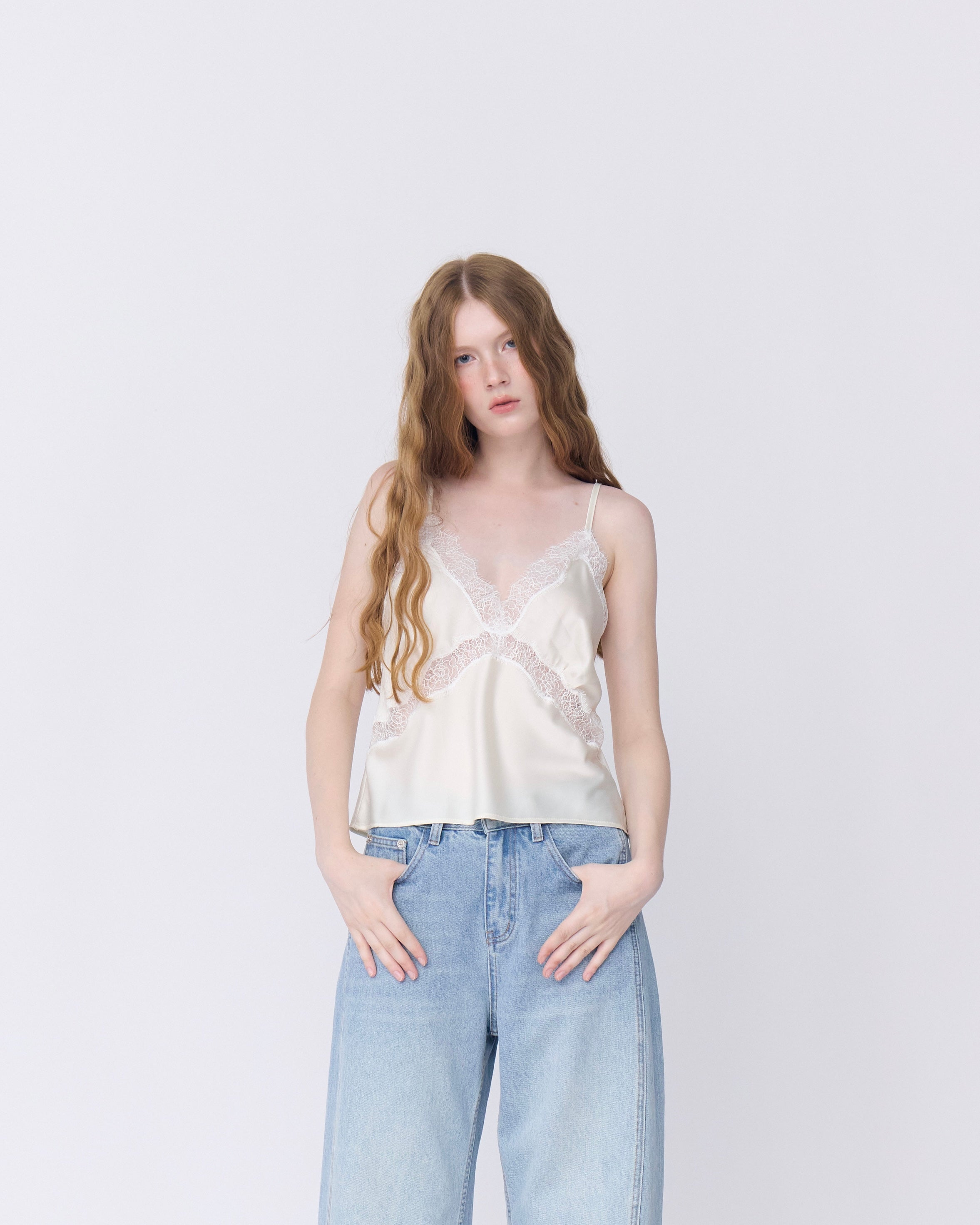 Satin Lace Camisole