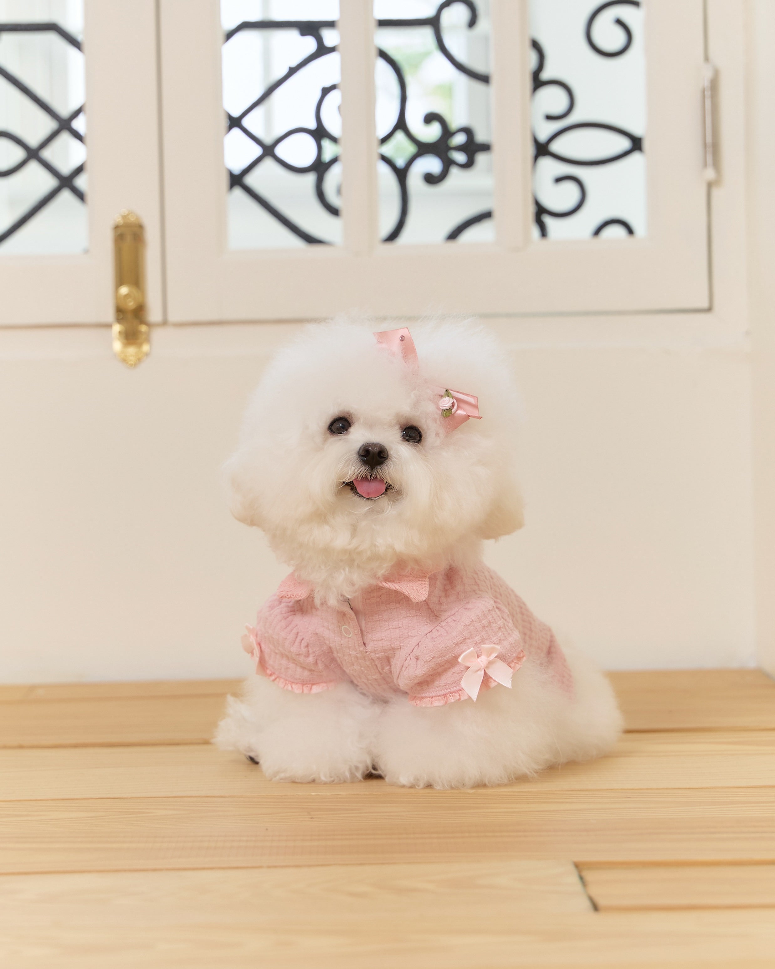 [MADE TO ORDER] Rosette Collar Top