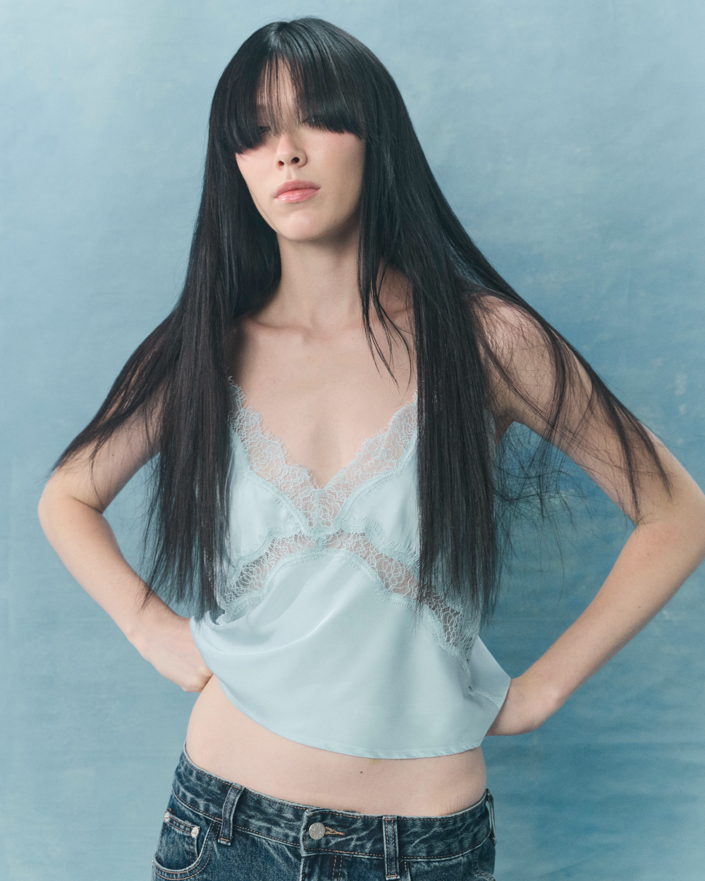 Satin Lace Camisole