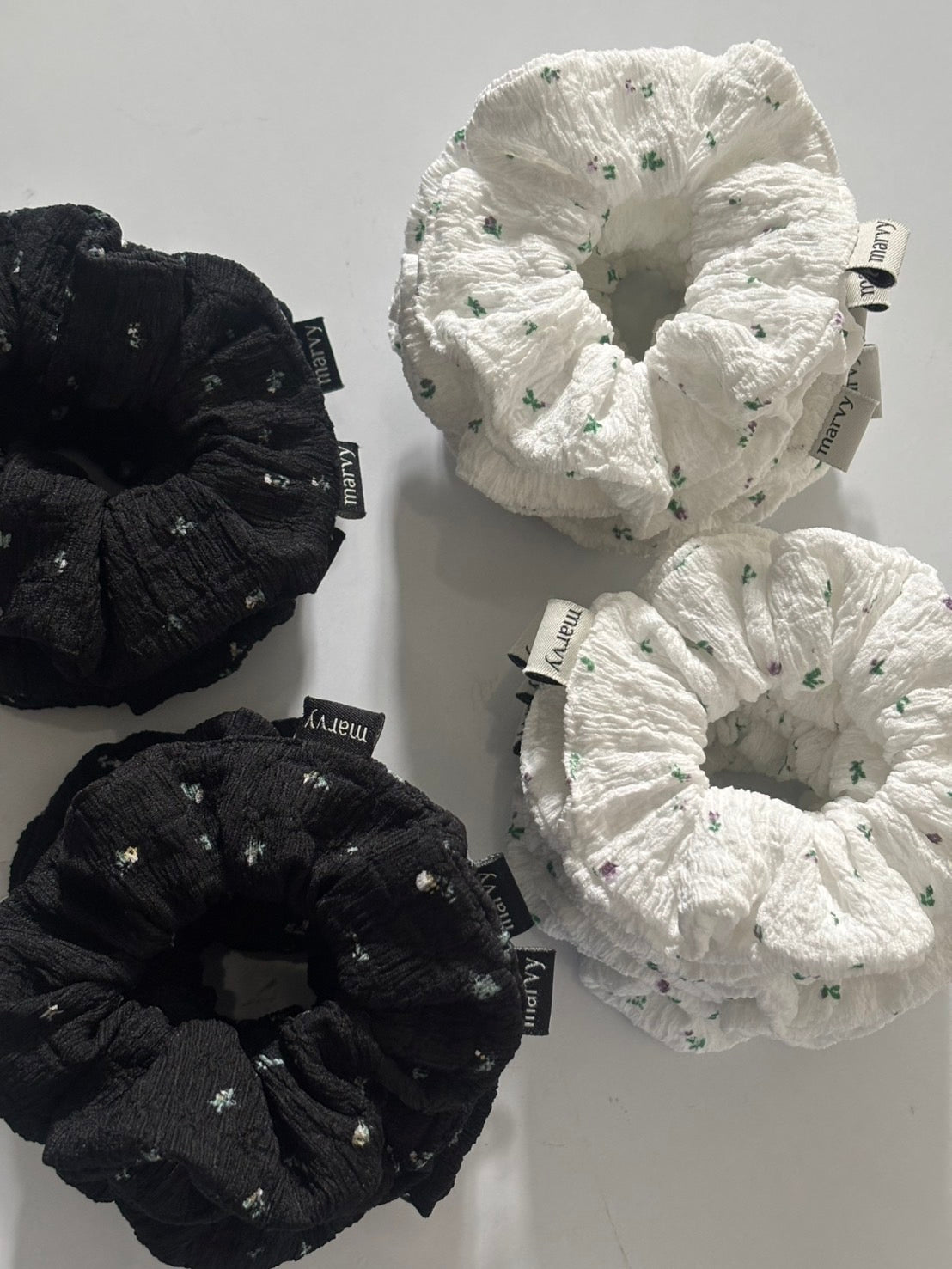 (pre-sale) blooming scrunchie set