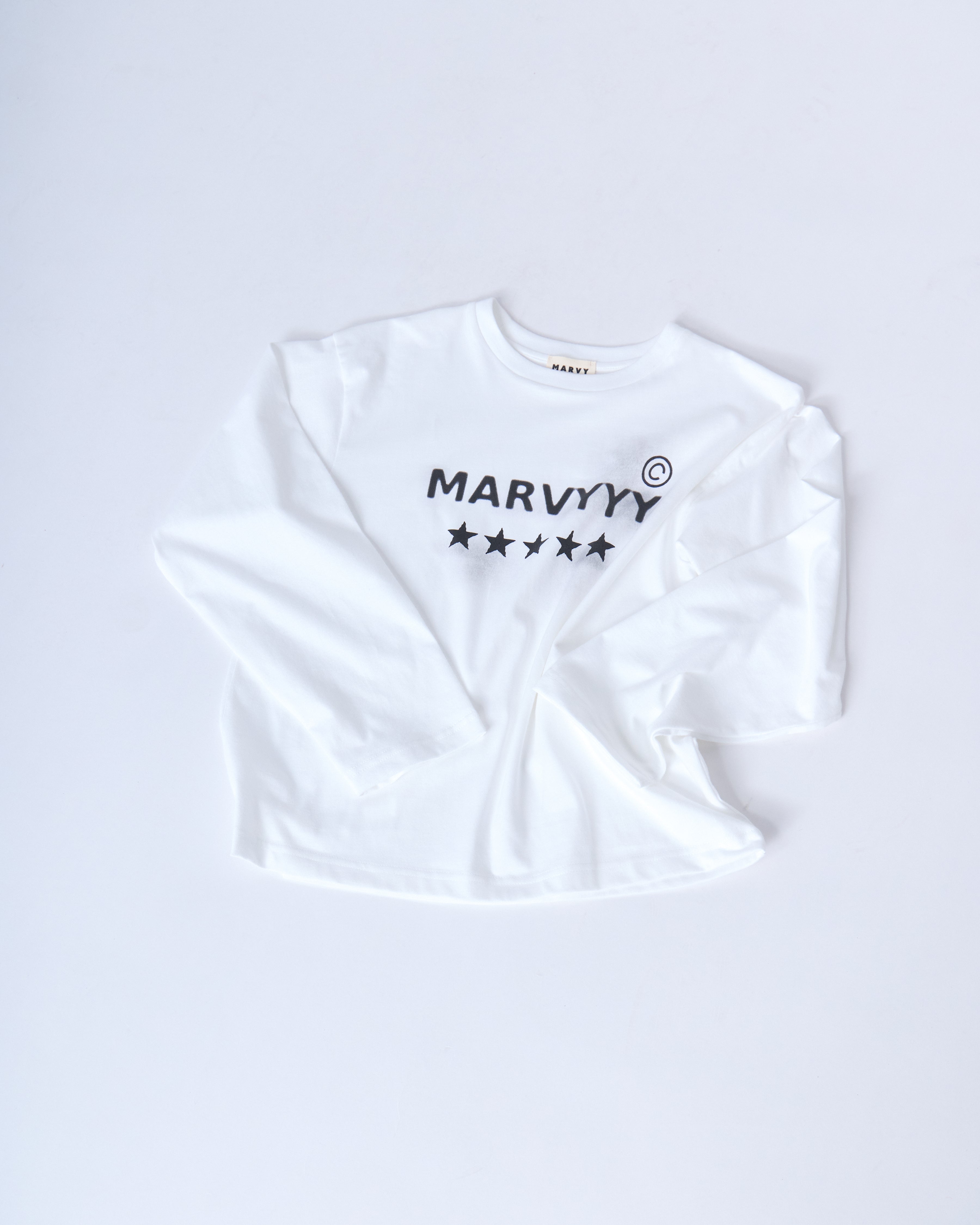[MADE TO ORDER] Marvy five star long sleeve tee