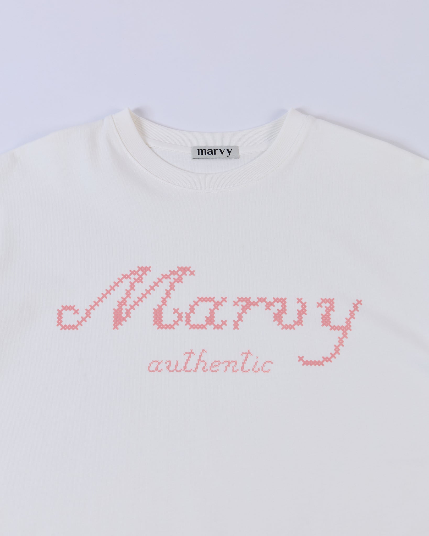 Marvy Cross-Stitch Print Tee