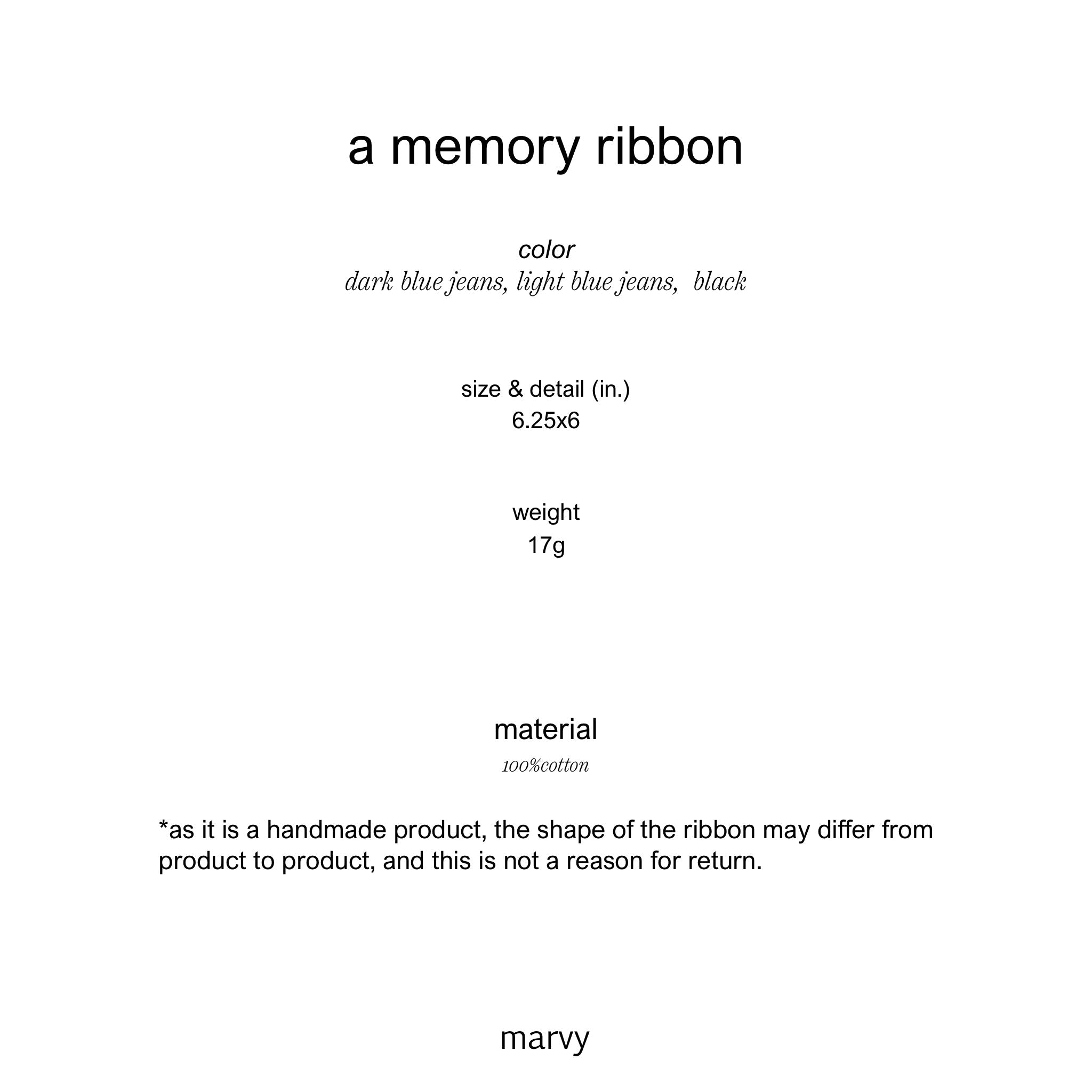 a memory ribbon - Marvymarvy