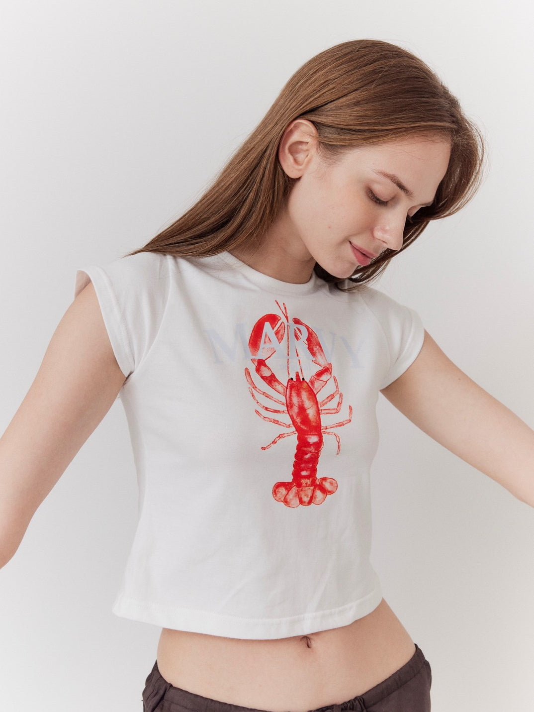 Lobster Lover Baby Tee - Marvymarvy