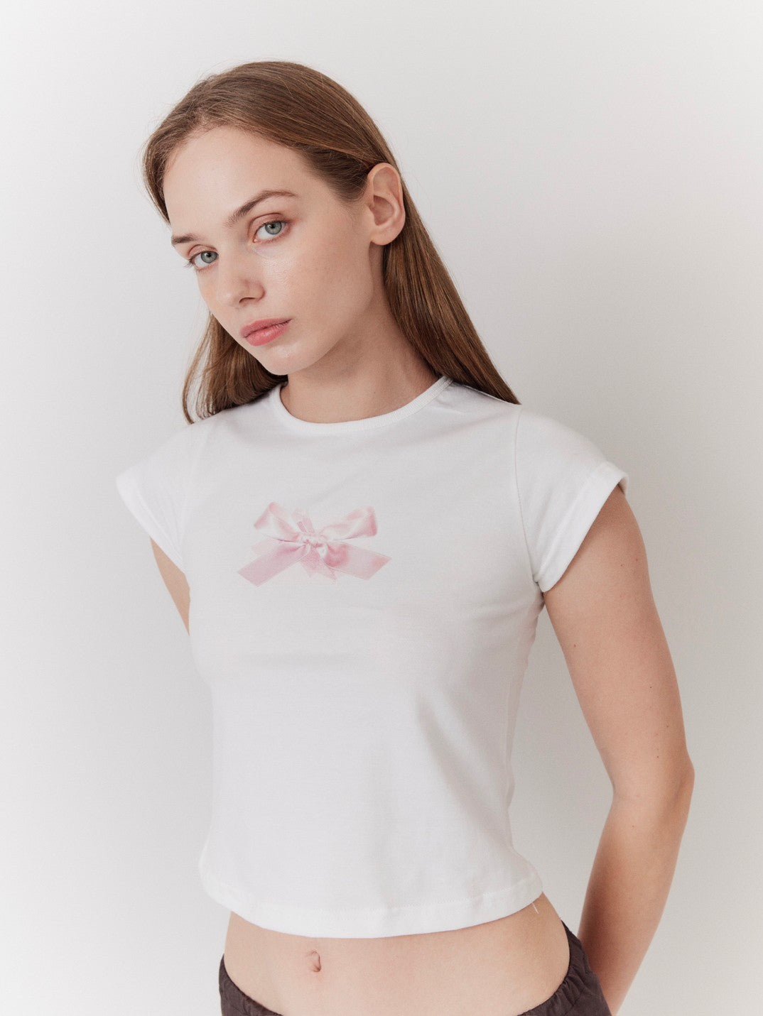 MRVY Pink Ribbon Baby Tee - Marvymarvy